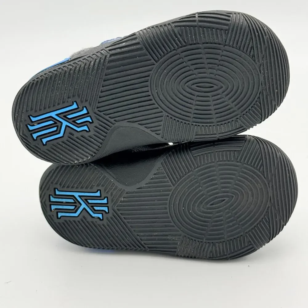 Nike Kyrie 2 Wet Water Drops Toddler Shoes Size 6C Black Blue 827281-005